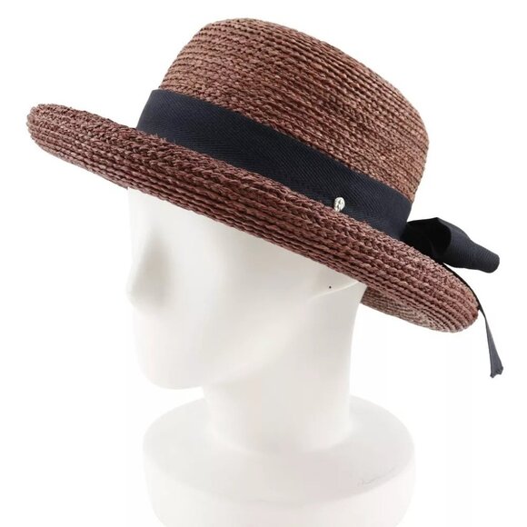 HELEN KAMINSKI ROLLED Other hats beige Raffia Women - Picture 1 of 14
